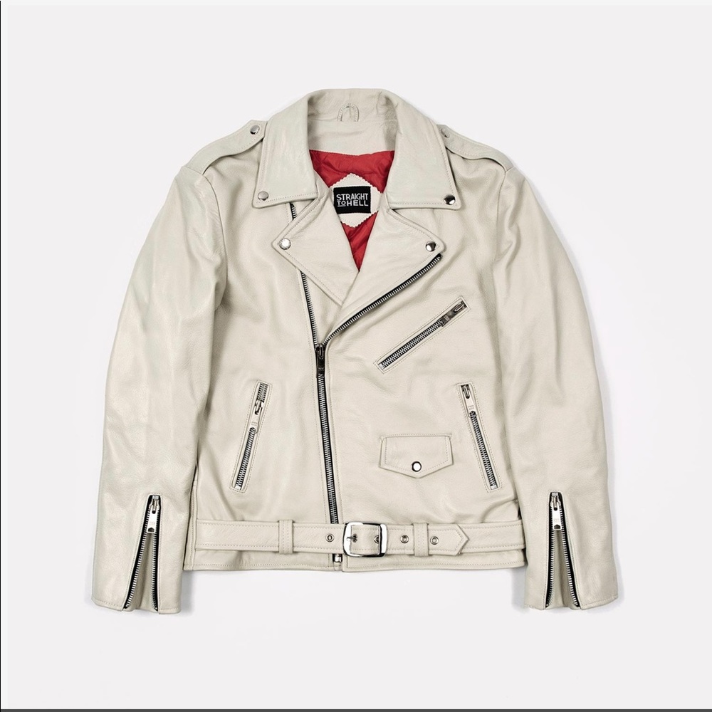 Leather jacket
